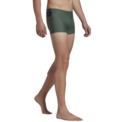 Kąpielówki adidas Block Boxer HI1628 S zielony Adidas