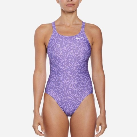 Kostium kąpielowy NIKE Hydrastrong Multi Print NESSD011 582 42 fioletowy Nike
