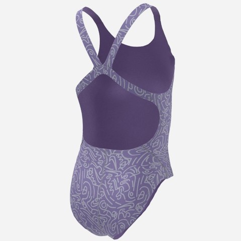 Kostium kąpielowy NIKE Hydrastrong Multi Print NESSD045 582 M (140-150cm) fioletowy Nike