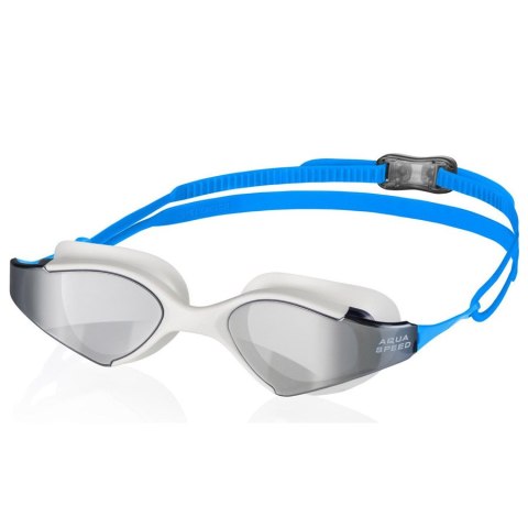 Okulary pływackie Aqua Speed Blade Mirror 060-51 senior biały Aqua-Speed