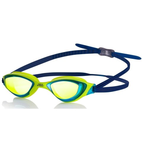 Okulary pływackie Aqua Speed Xeno mirror senior żółty Aqua-Speed