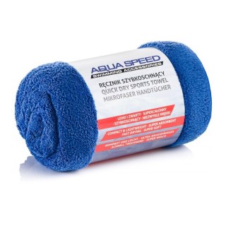 Ręcznik Microfibre DRY CORAL niebieski 100x50 cm Aqua-Speed