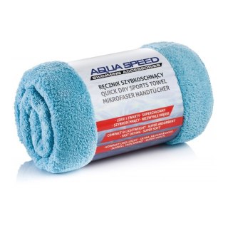 Ręcznik Microfibre DRY CORAL niebieski 100x50 cm Aqua-Speed