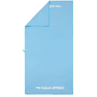 Ręcznik Microfibre DRY FLAT niebieski 100x50 cm Aqua-Speed