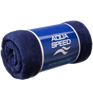Ręcznik Microfibre DRY SOFT granatowy 100x50 cm Aqua-Speed