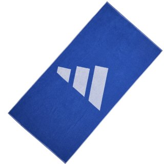 Ręcznik adidas 3 Bar Towel IR6241 niebieski 70cm x 140cm Adidas