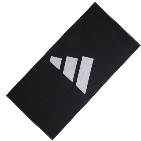 Ręcznik adidas 3 Bar Towel IU1289 czarny 70cm x 140cm Adidas Ręcznik adidas 3 Bar Towel IU1289 czarny 70cm x 140cm Adidas