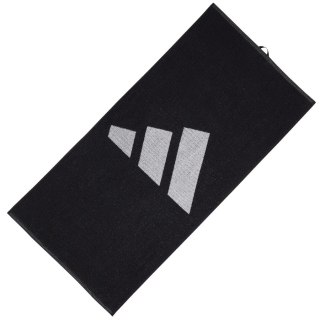 Ręcznik adidas 3 Bar Towel IU1290 czarny 50x100cm Adidas