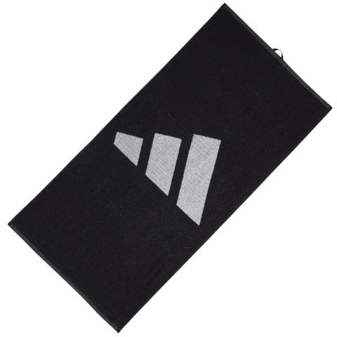 Ręcznik adidas 3 Bar Towel IU1290 czarny 50x100cm Adidas Ręcznik adidas 3 Bar Towel IU1290 czarny 50x100cm Adidas