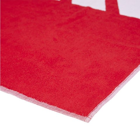 Ręcznik adidas Towel JD1121 czerwony 50x100cm Adidas