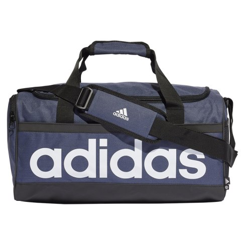 Torba adidas Linear Duffel Bag M HR5349 granatowy Adidas Torba adidas Linear Duffel Bag M HR5349 granatowy Adidas