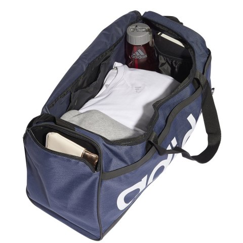 Torba adidas Linear Duffel Bag M HR5349 granatowy Adidas Torba adidas Linear Duffel Bag M HR5349 granatowy Adidas