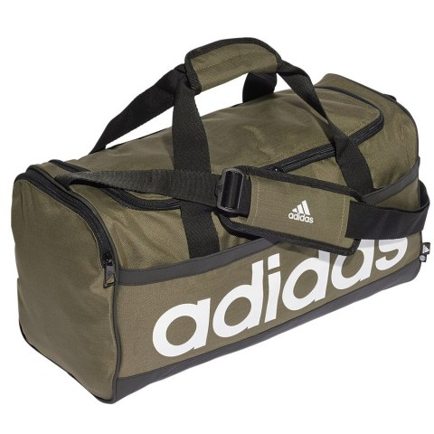 Torba adidas Linear Duffel M HR5350 zielony Adidas Torba adidas Linear Duffel M HR5350 zielony Adidas