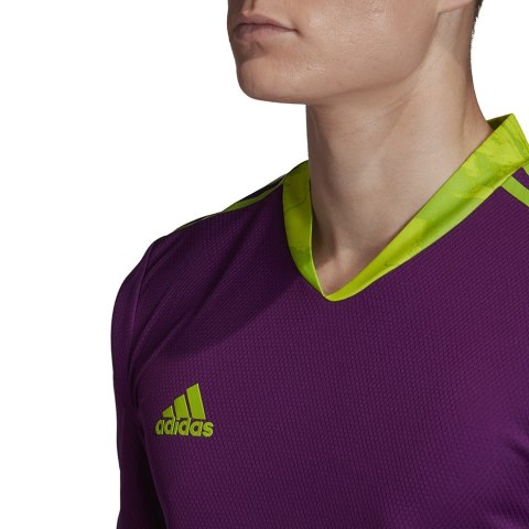 Bluza bramkarska adidas AdiPro 20 Goalkeeper Jersey Longsleeve fioletowa FI4194 Adidas teamwear Bluza bramkarska adidas AdiPro 20 Goalkeeper Jersey Longsleeve fioletowa FI4194 Adidas teamwear