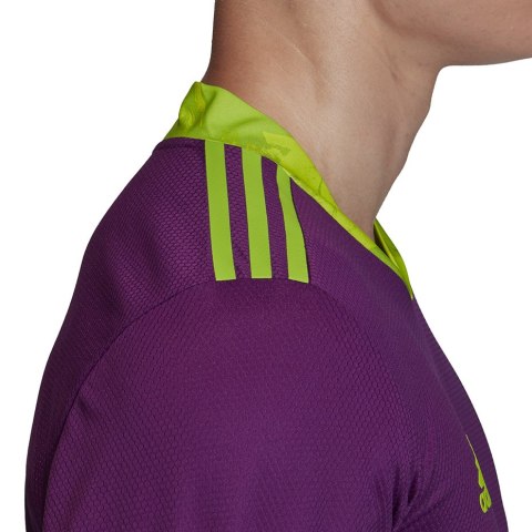 Bluza bramkarska adidas AdiPro 20 Goalkeeper Jersey Longsleeve fioletowa FI4194 Adidas teamwear Bluza bramkarska adidas AdiPro 20 Goalkeeper Jersey Longsleeve fioletowa FI4194 Adidas teamwear