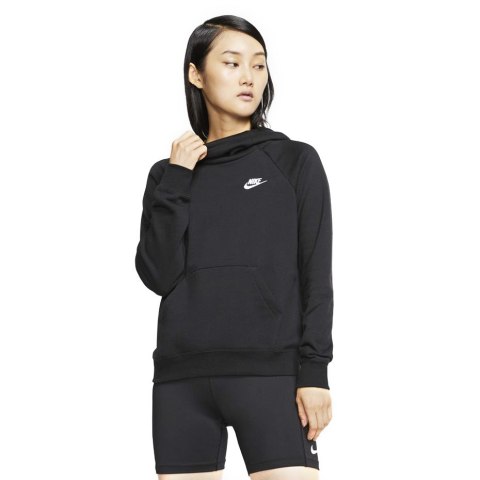 Bluza damska Nike Essentials Fnl Po Flc czarna BV4116 010 Nike Bluza damska Nike Essentials Fnl Po Flc czarna BV4116 010 Nike