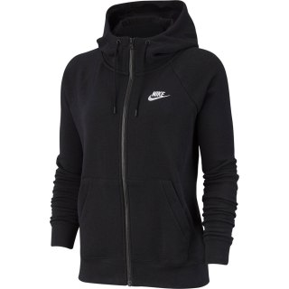 Bluza damska Nike Essentials Hoodie FZ FLC czarna BV4122 010 Nike
