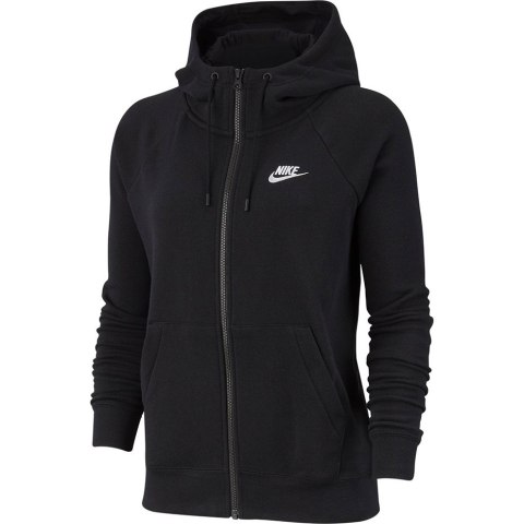 Bluza damska Nike Essentials Hoodie FZ FLC czarna BV4122 010 Nike Bluza damska Nike Essentials Hoodie FZ FLC czarna BV4122 010 Nike
