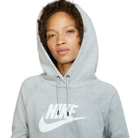 Bluza damska Nike W Essential Hoodie PO HBR szara BV4126 063 Nike
