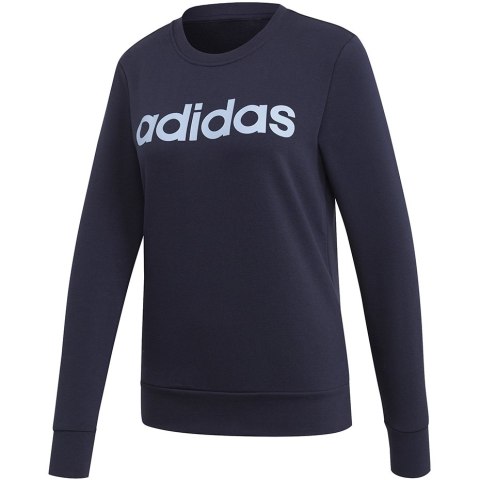 Bluza damska adidas W Essentials Linear Sweat granatowa EI0678 Adidas Bluza damska adidas W Essentials Linear Sweat granatowa EI0678 Adidas