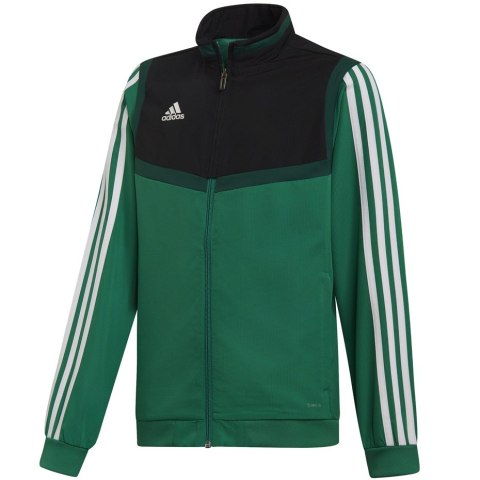 Bluza dla dzieci adidas Tiro 19 Presentation Jacket JUNIOR zielona DW4790 Adidas teamwear Bluza dla dzieci adidas Tiro 19 Presentation Jacket JUNIOR zielona DW4790 Adidas teamwear