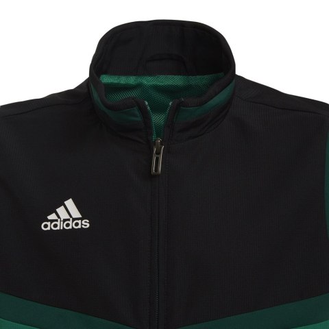Bluza dla dzieci adidas Tiro 19 Presentation Jacket JUNIOR zielona DW4790 Adidas teamwear Bluza dla dzieci adidas Tiro 19 Presentation Jacket JUNIOR zielona DW4790 Adidas teamwear