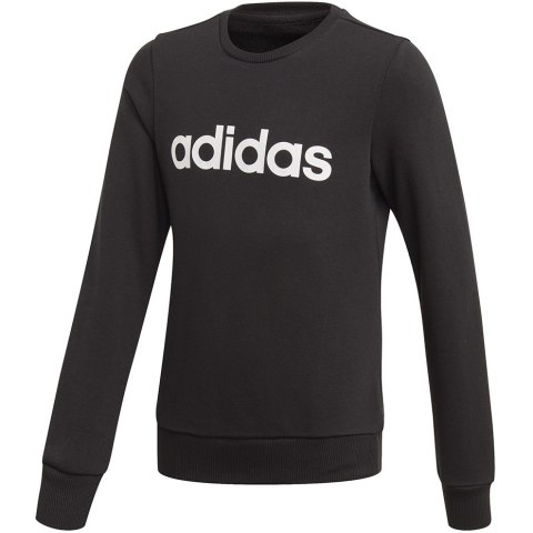 Bluza dla dzieci adidas YG Essentials Linear Sweat czarna EH6157 Adidas Bluza dla dzieci adidas YG Essentials Linear Sweat czarna EH6157 Adidas