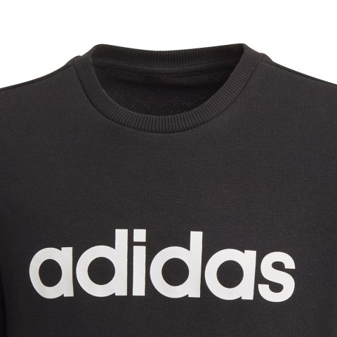 Bluza dla dzieci adidas YG Essentials Linear Sweat czarna EH6157 Adidas Bluza dla dzieci adidas YG Essentials Linear Sweat czarna EH6157 Adidas