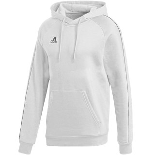 Bluza męska adidas Core 18 Hoody biała FS1895 Adidas teamwear