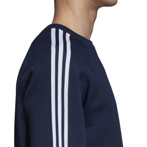Bluza męska adidas Knit Crew granatowa DH5751 Adidas Bluza męska adidas Knit Crew granatowa DH5751 Adidas