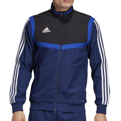Bluza męska adidas Tiro 19 Presentation Jacket granatowa DT5267 Adidas teamwear Bluza męska adidas Tiro 19 Presentation Jacket granatowa DT5267 Adidas teamwear