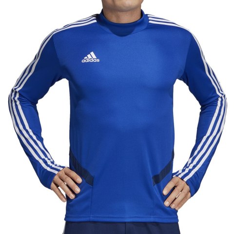 Bluza męska adidas Tiro 19 Training Top niebieska DT5277 Adidas teamwear Bluza męska adidas Tiro 19 Training Top niebieska DT5277 Adidas teamwear