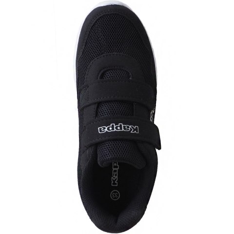 Buty dla dzieci Kappa Cracker II K czarno-białe 260647K 1110 Kappa Buty dla dzieci Kappa Cracker II K czarno-białe 260647K 1110 Kappa