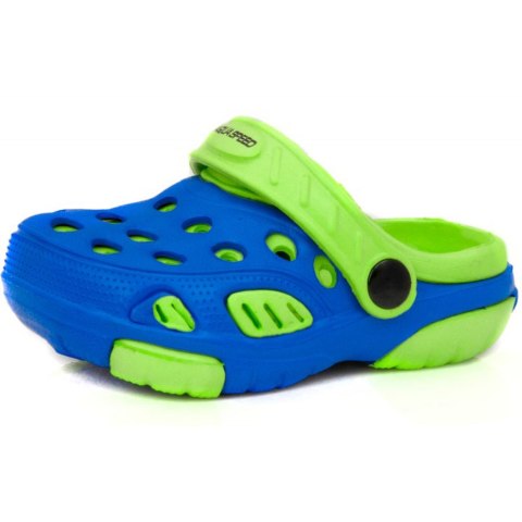 Klapki basenowe dla dzieci Aqua-speed Lido kol 01 niebiesko zielone AQUA-SPEED Klapki basenowe dla dzieci Aqua-speed Lido kol 01 niebiesko zielone AQUA-SPEED
