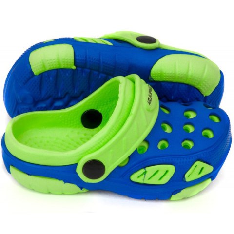 Klapki basenowe dla dzieci Aqua-speed Lido kol 01 niebiesko zielone AQUA-SPEED Klapki basenowe dla dzieci Aqua-speed Lido kol 01 niebiesko zielone AQUA-SPEED