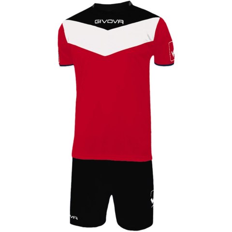 Komplet Givova Kit Campo czarno-czerwony KITC53 1012S Givova Komplet Givova Kit Campo czarno-czerwony KITC53 1012S Givova