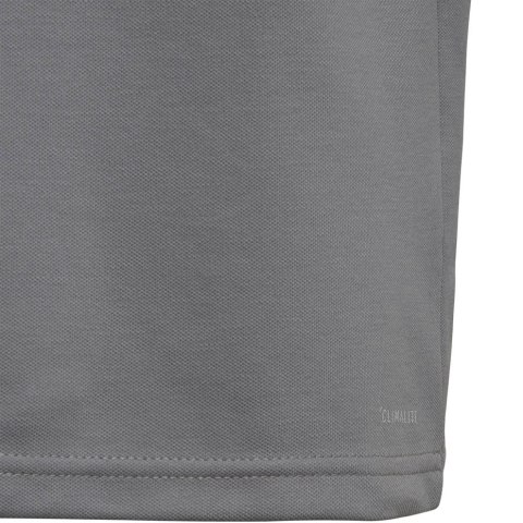 Koszulka dla dzieci adidas Tiro 19 Cotton Polo JUNIOR szara DW4737 Adidas teamwear Koszulka dla dzieci adidas Tiro 19 Cotton Polo JUNIOR szara DW4737 Adidas teamwear