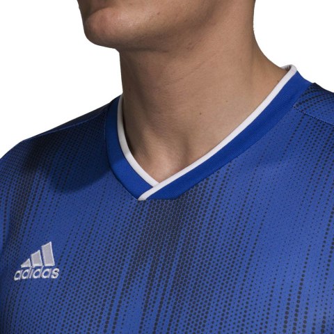 Koszulka dla dzieci adidas Tiro 19 Jersey JUNIOR niebieska DP3532/DP3179 Adidas teamwear Koszulka dla dzieci adidas Tiro 19 Jersey JUNIOR niebieska DP3532/DP3179 Adidas teamwear