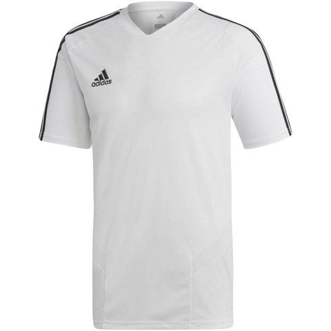 Koszulka męska adidas Tiro 19 Training Jersey biała DT5288 Adidas teamwear Koszulka męska adidas Tiro 19 Training Jersey biała DT5288 Adidas teamwear