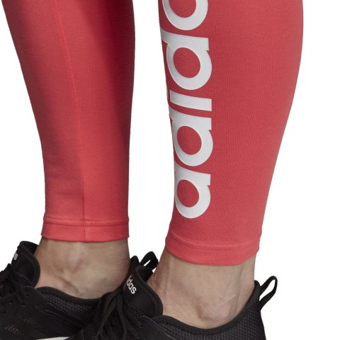 Legginsy damskie adidas W Essentials Linear Tight różowe DU0680 Adidas Legginsy damskie adidas W Essentials Linear Tight różowe DU0680 Adidas
