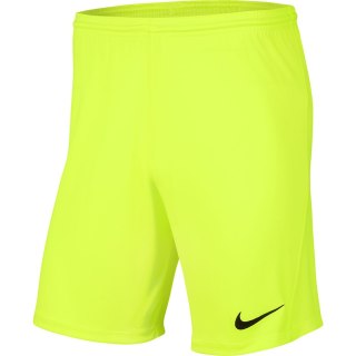 Spodenki dla dzieci Nike Dry Park III NB K limonkowe BV6865 702 Nike Team