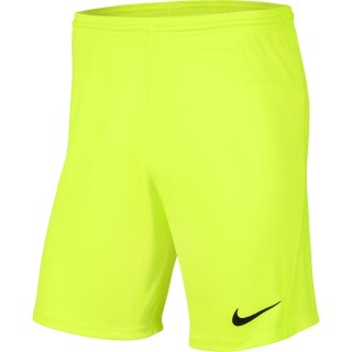 Spodenki męskie Nike Dry Park III NB K limonkowe BV6855 702 Nike Team