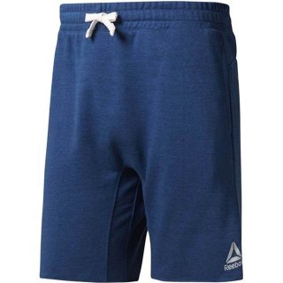 Spodenki męskie Reebok TE Marble Melange Short niebieskie D94193 Reebok