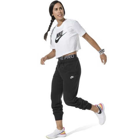 Spodnie damskie Nike W Essential Pant Reg Fleece czarne BV4095 010 Nike