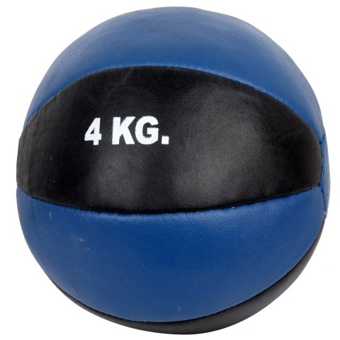 Piłka lekarska 4 kg skórzana 4 Maxwel