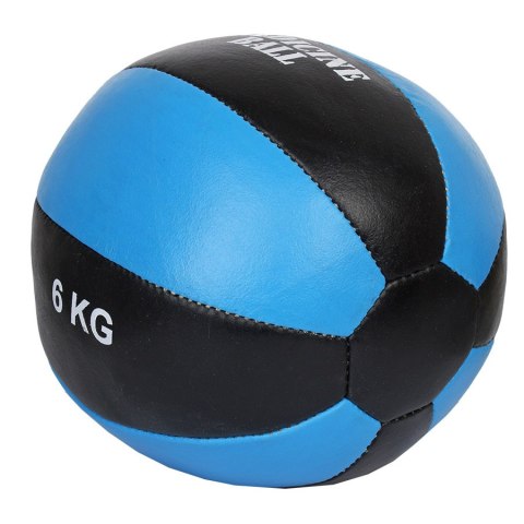 Piłka lekarska skórzana 6 kg Maxwel