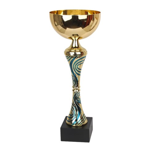 Puchar Tryumf 8358 C - 33,5 cm złoty Tryumf