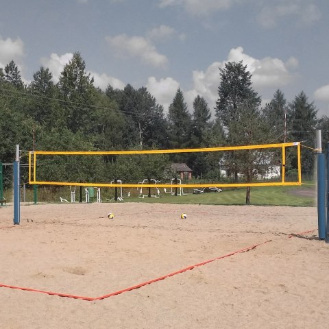 Siatka do siatkówki plażowej Netex 8,5x1m, PP/b4, oko10,linka 10,70m Netex