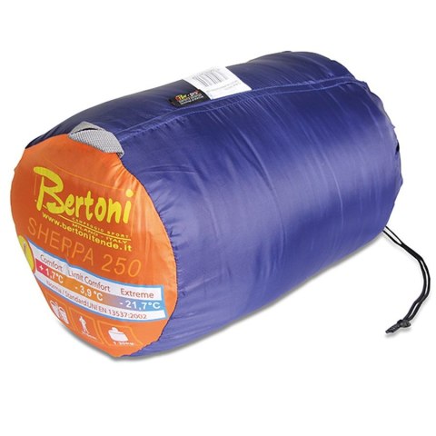Śpiwór Bertoni Sherpa 250 mumia 0,8 kg Pozostałe Śpiwór Bertoni Sherpa 250 mumia 0,8 kg Pozostałe