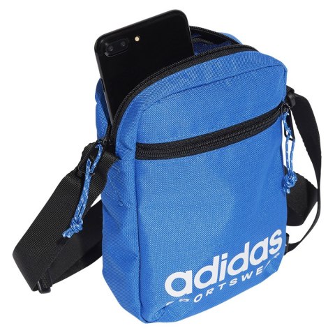 Torba saszetka adidas Sportswear Organizer NP JE6709 niebieski one size Adidas Torba saszetka adidas Sportswear Organizer NP JE6709 niebieski one size Adidas